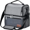 Dual Compartment Lunch Bag